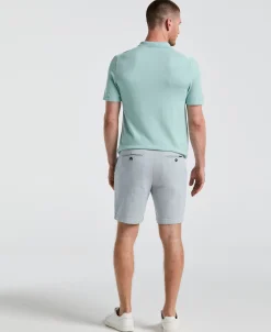 8" Flat Front Garment Dyed Short