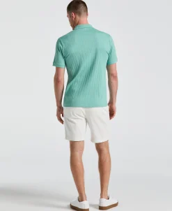 8" Flat Front Garment Dyed Short