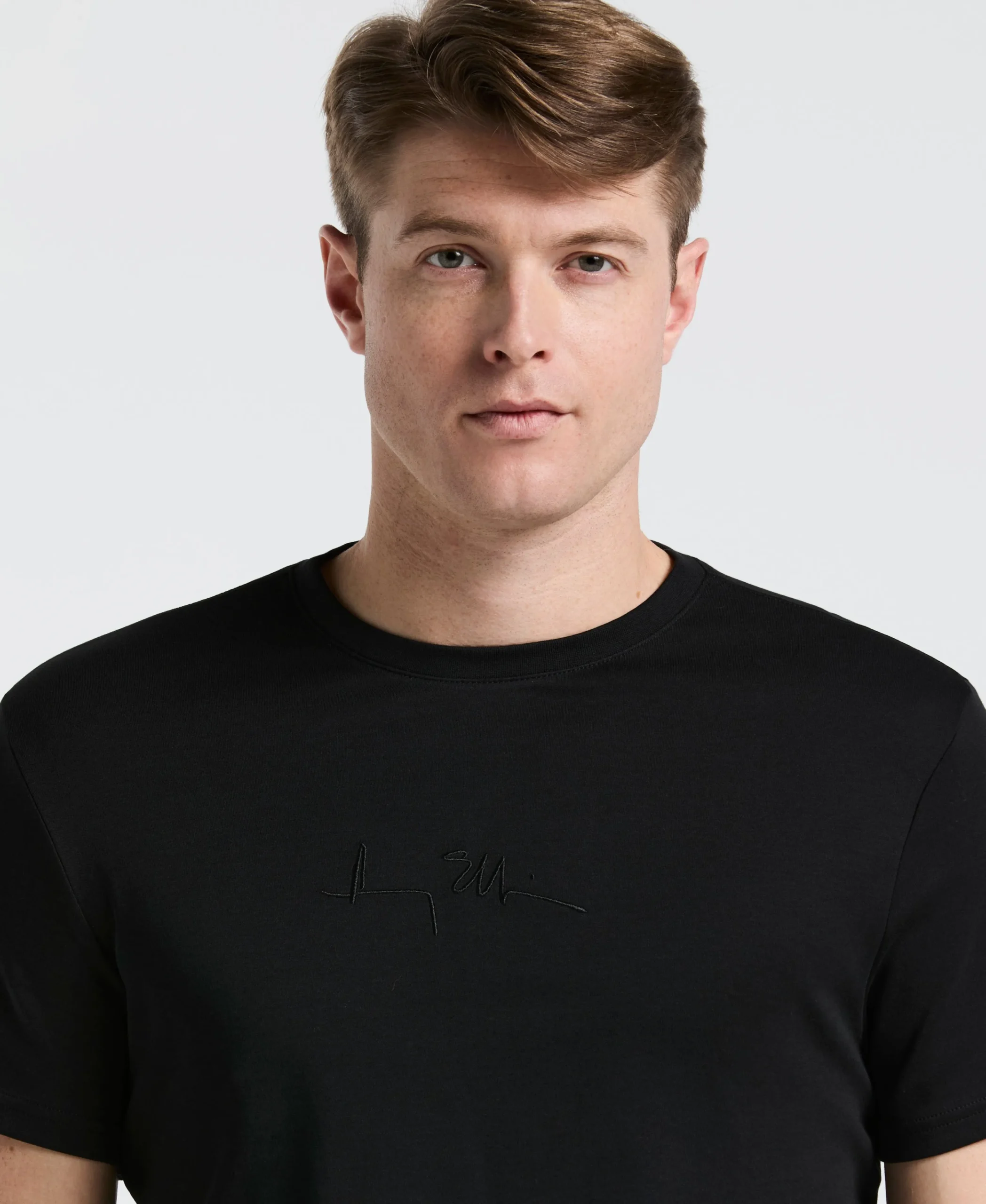 Bold Signature Crew Neck Tee
