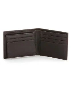Brown Genuine Leather Glazed Wallet
