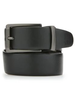 Burnished Brown Leather Belt