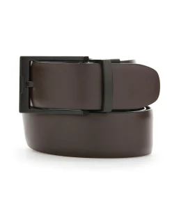 Cap Reversible Leather Belt