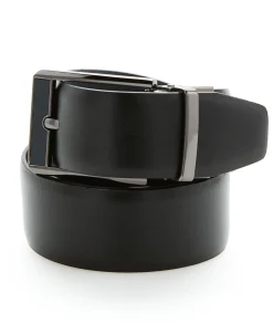 Carbon Leather Reversible Belt
