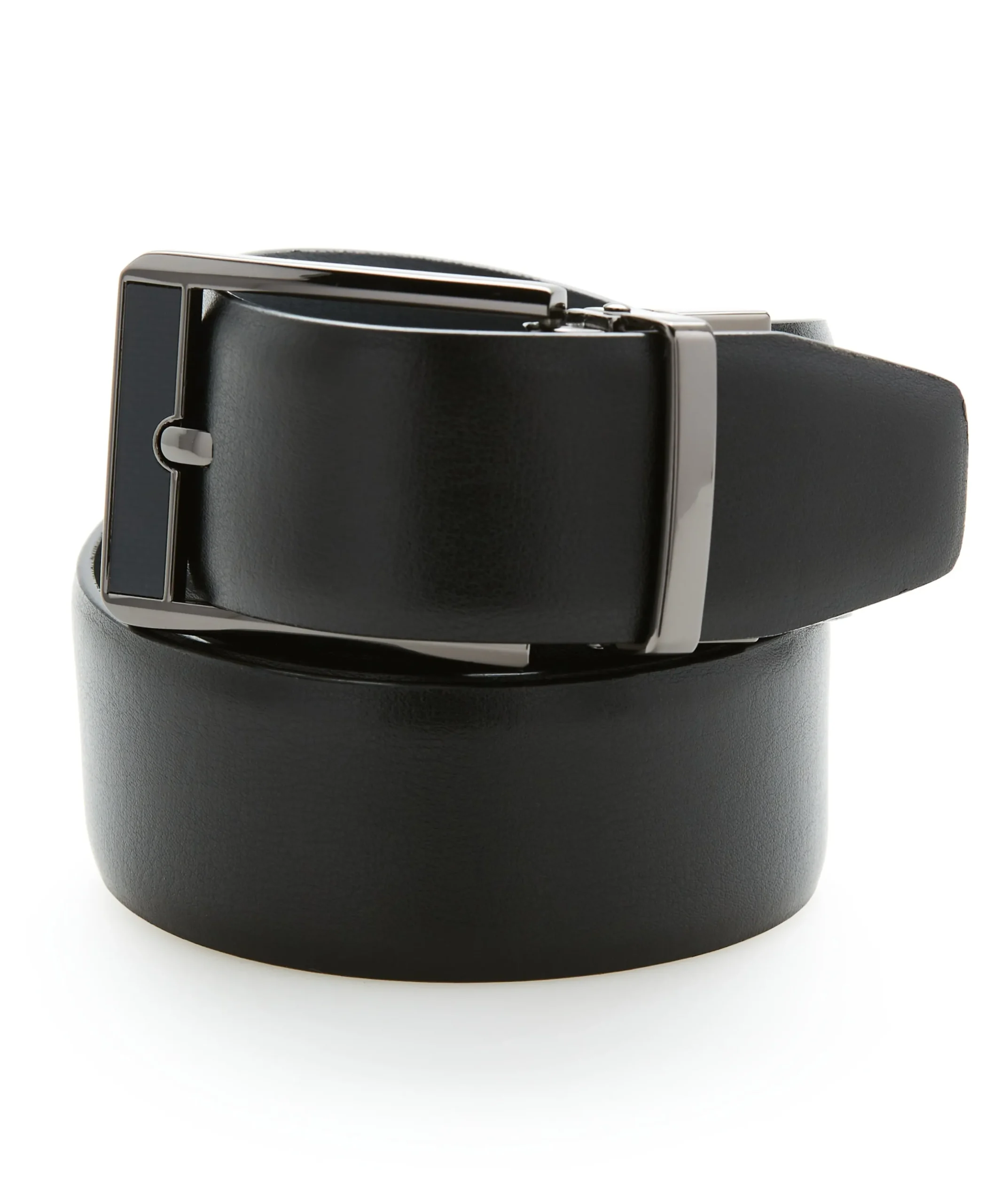 Carbon Leather Reversible Belt