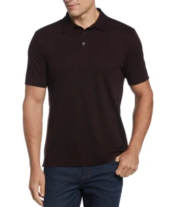 CLEARANCE Big & Tall Smart Interlock Solid Polo