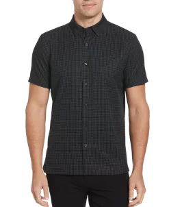 CLEARANCE Big & Tall Total Stretch Dot Print Shirt