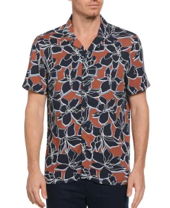 CLEARANCE EcoVero™ Soft Floral Print Shirt