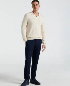 CLEARANCE Open Polo Sweater