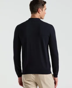 CLEARANCE Open Polo Sweater