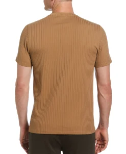 CLEARANCE Ribbed Crew Neck Tee