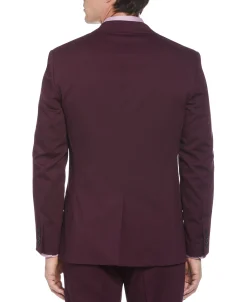 CLEARANCE Slim Fit Burgundy Performance Tech Suit