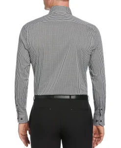CLEARANCE Slim Fit Check Print Dress Shirt