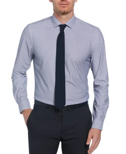 CLEARANCE Slim Fit Circle Pattern Dress Shirt