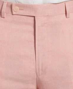 CLEARANCE Slim Fit Linen Blend Suit Pant