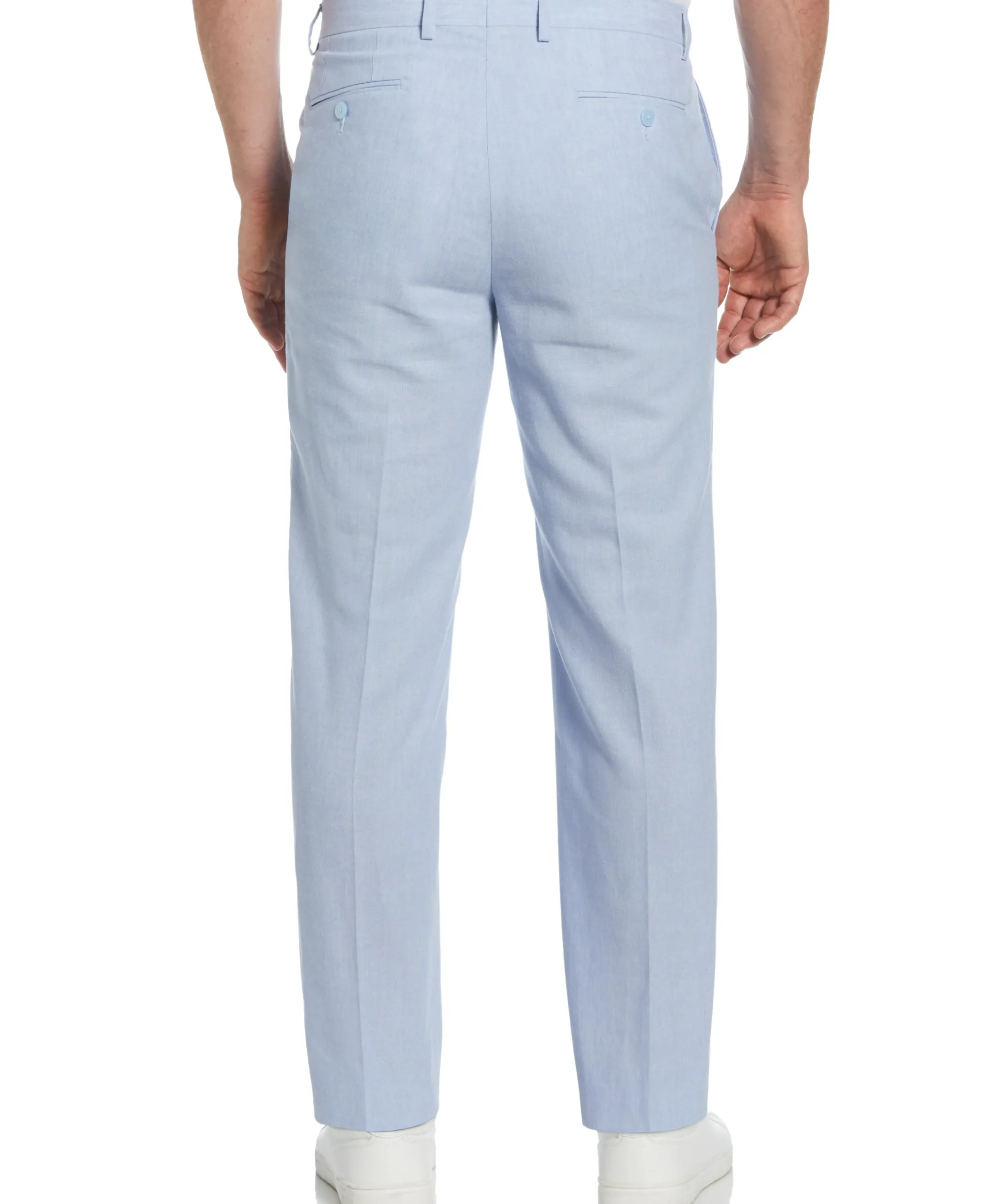CLEARANCE Slim Fit Linen Blend Suit Pant