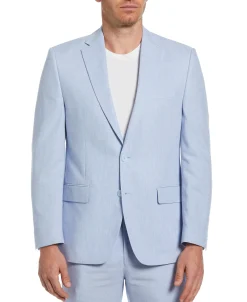 CLEARANCE Slim Fit Linen Blend Suit Jacket