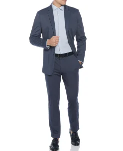 CLEARANCE Slim Fit Microgrid Knit Suit Jacket