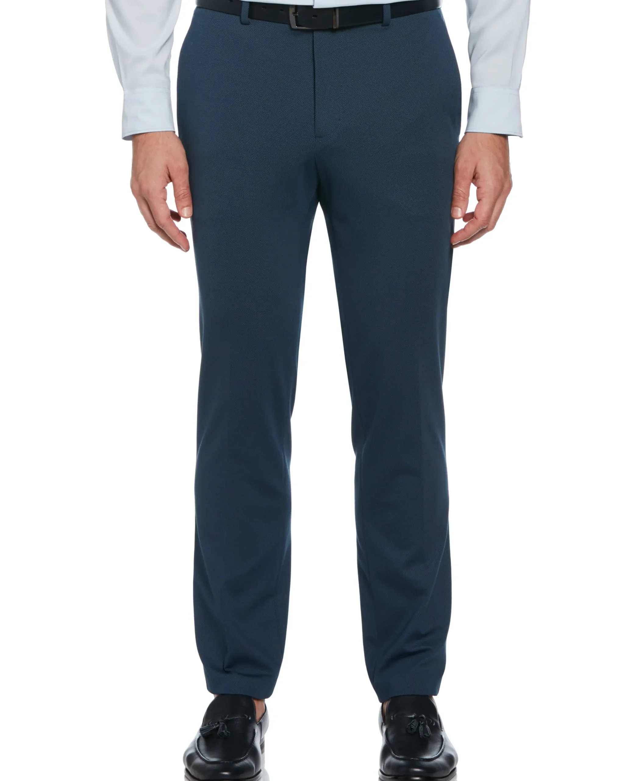 CLEARANCE Slim Fit Pindot Stretch Knit Suit Pant