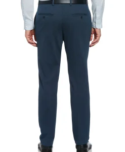 CLEARANCE Slim Fit Pindot Stretch Knit Suit Pant