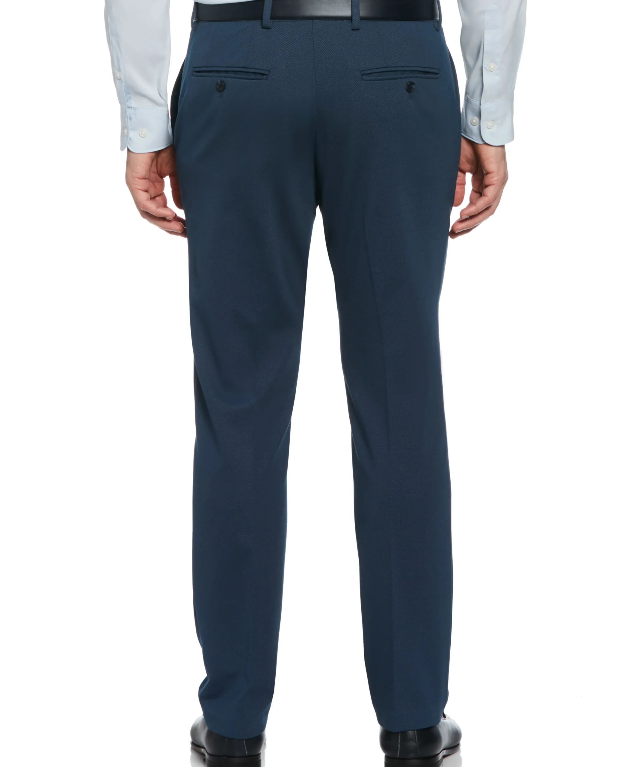 CLEARANCE Slim Fit Pindot Stretch Knit Suit Pant