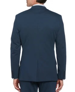 CLEARANCE Slim Fit Pindot Stretch Knit Suit Jacket