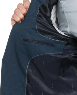 CLEARANCE Slim Fit Pindot Stretch Knit Suit Jacket
