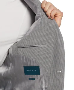 CLEARANCE Slim Fit Pinstripe Suit Jacket