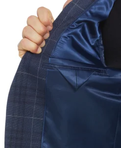 CLEARANCE Slim Fit Plaid Sport Jacket