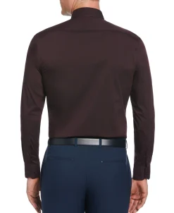 CLEARANCE Slim Fit Solid Dress Shirt