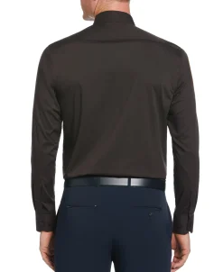 CLEARANCE Slim Fit Solid Dress Shirt