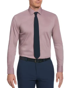 CLEARANCE Slim Fit Solid Dress Shirt
