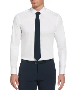 CLEARANCE Slim Fit Solid Dress Shirt