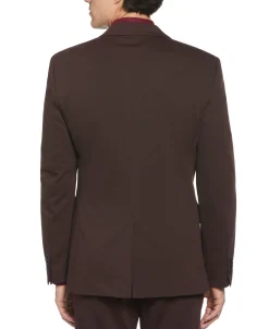 CLEARANCE Slim Fit Solid Knit Suit Jacket