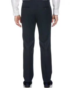CLEARANCE Slim Fit Stretch Textured Tuxedo Pant
