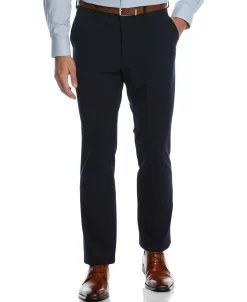 CLEARANCE Slim Fit Stretch Textured Tech Suit Pant