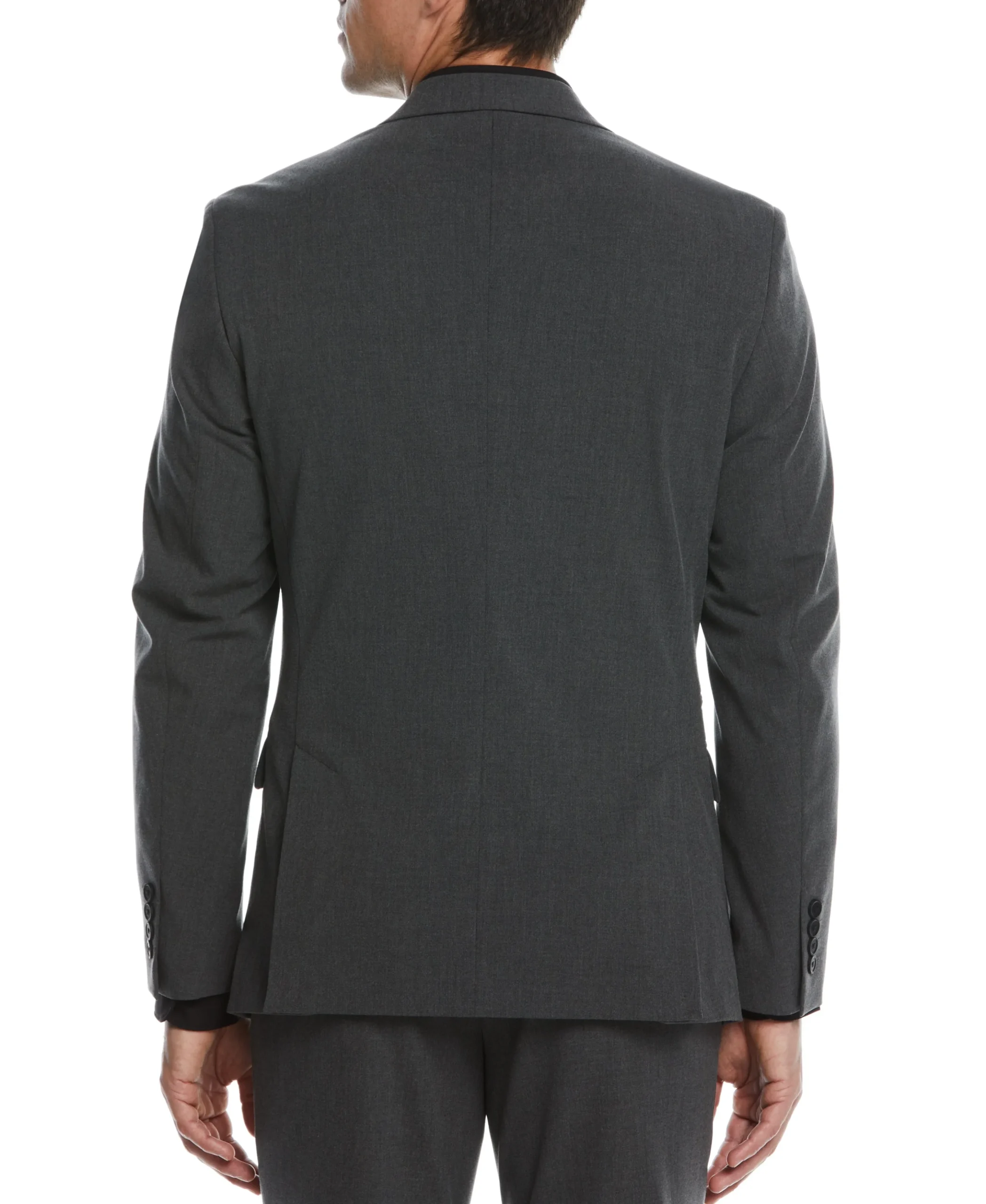CLEARANCE Slim Fit Stretch Textured Tech Suit Jacket
