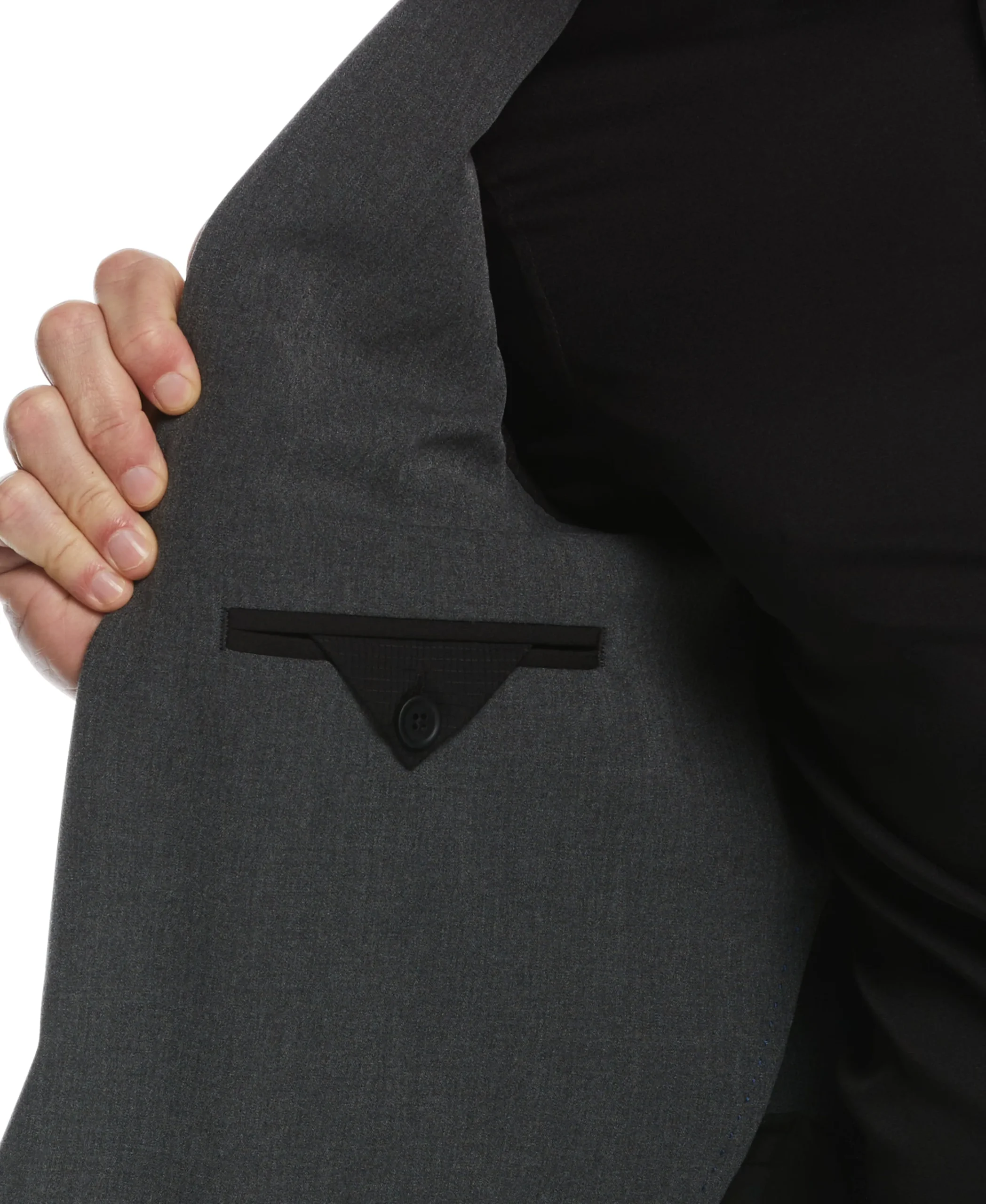 CLEARANCE Slim Fit Stretch Textured Tech Suit Jacket