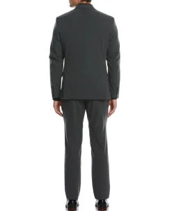 CLEARANCE Slim Fit Stretch Textured Tech Suit Jacket