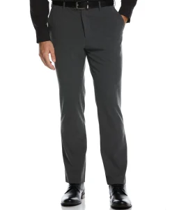 CLEARANCE Slim Fit Stretch Textured Tech Suit Pant