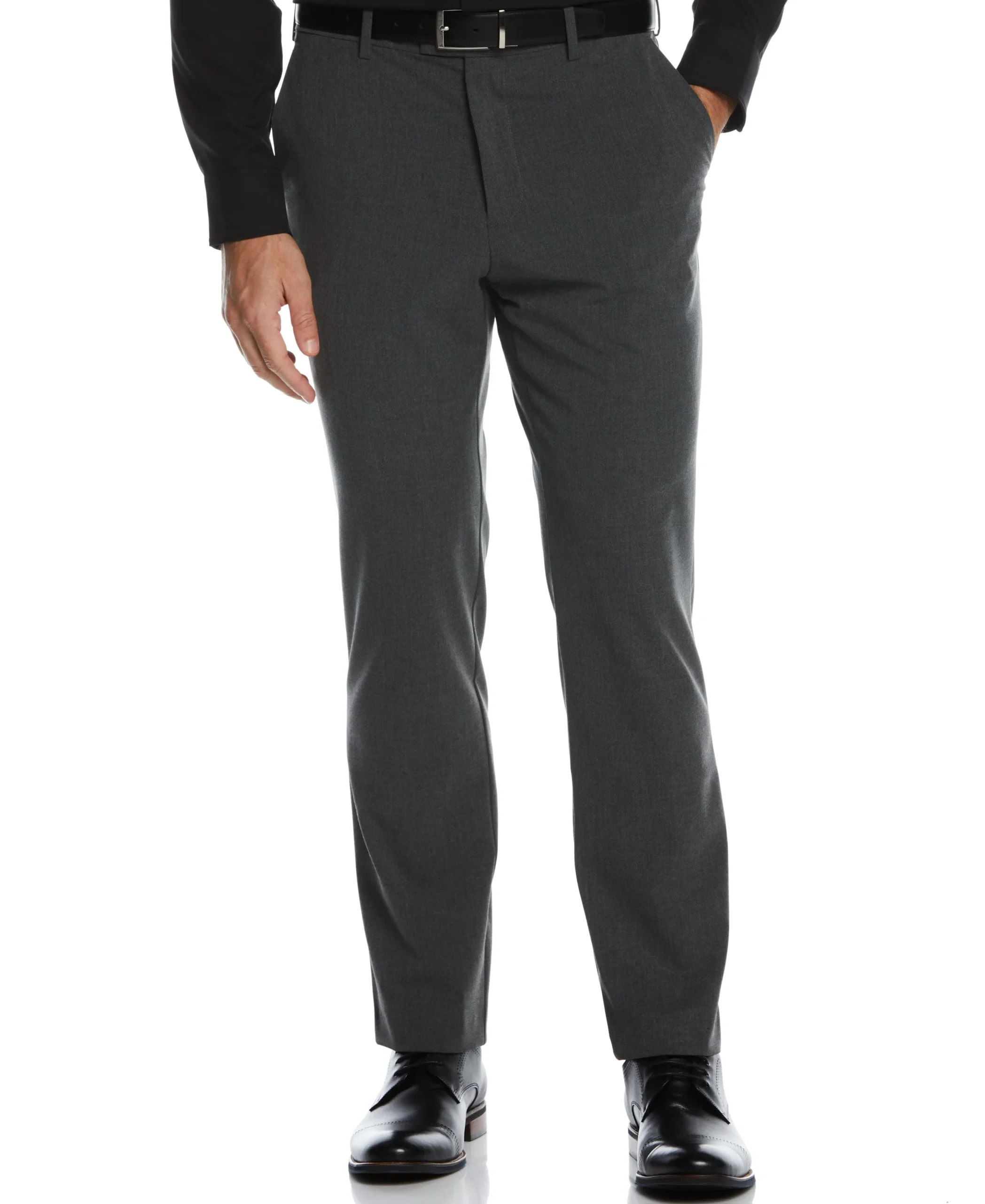 CLEARANCE Slim Fit Stretch Textured Tech Suit Pant
