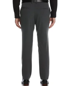 CLEARANCE Slim Fit Stretch Textured Tech Suit Pant