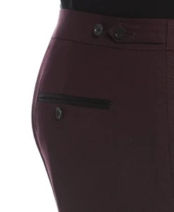 CLEARANCE Slim Fit Stretch Textured Tuxedo Pant