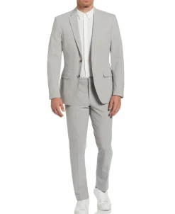 CLEARANCE Slim Fit Subtle Micro Check Suit Jacket