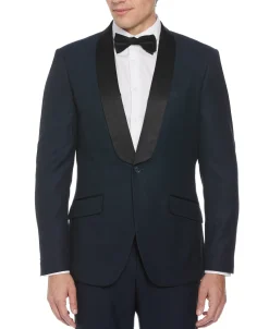CLEARANCE Slim Fit Textured Tuxedo Jacket