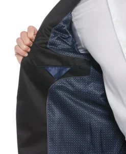 CLEARANCE Slim Fit Textured Tuxedo Jacket