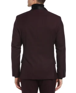 CLEARANCE Slim Fit Textured Tuxedo Jacket