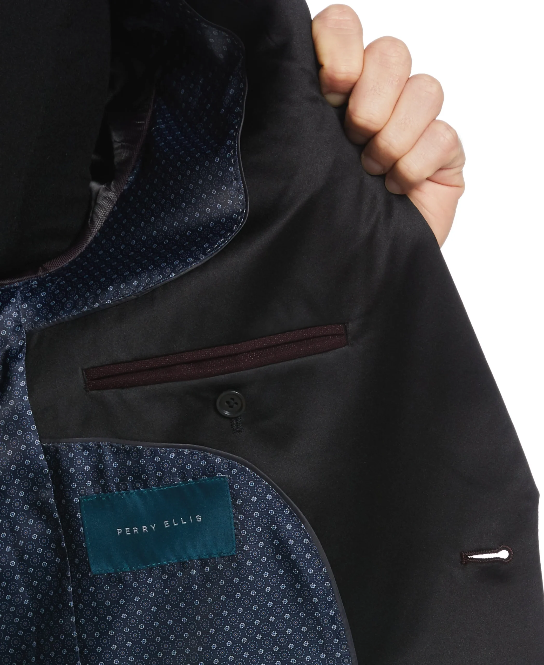 CLEARANCE Slim Fit Textured Tuxedo Jacket
