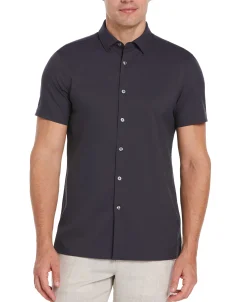 CLEARANCE Slim Fit Total Stretch Solid Shirt