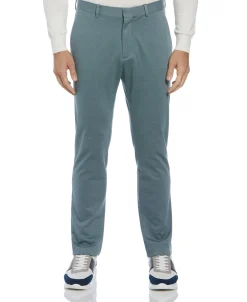 CLEARANCE Slim Fit Two Tone Smart Knit Suit Pant
