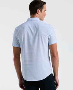 CLEARANCE Textured Dot Slim Fit Shirt